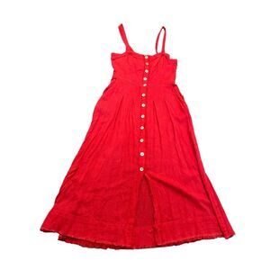 Free People Red Midi Dress